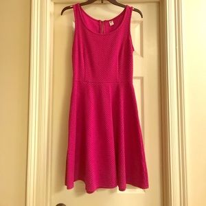 Magenta skater dress in excellent condition!